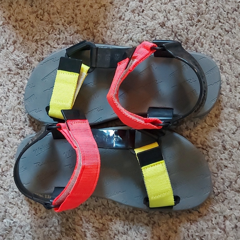 MELISSA PAPETE + RIDER sandals